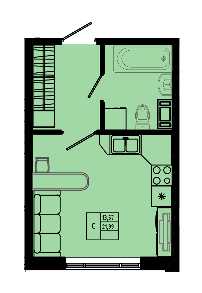 План квартиры №C4-8
