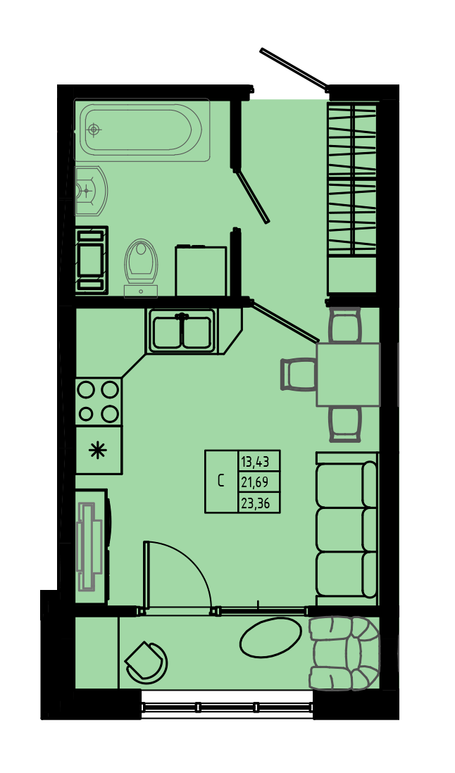 План квартиры №C4-63